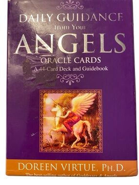 Doreen Virtue Daily Guidance from Your Angels Oracle Cards and Guidebook
